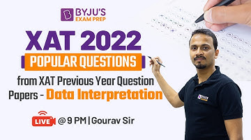 XAT 2022 DI | Popular Questions from XAT Previous Year Paper | Gourav Gupta | BYJU