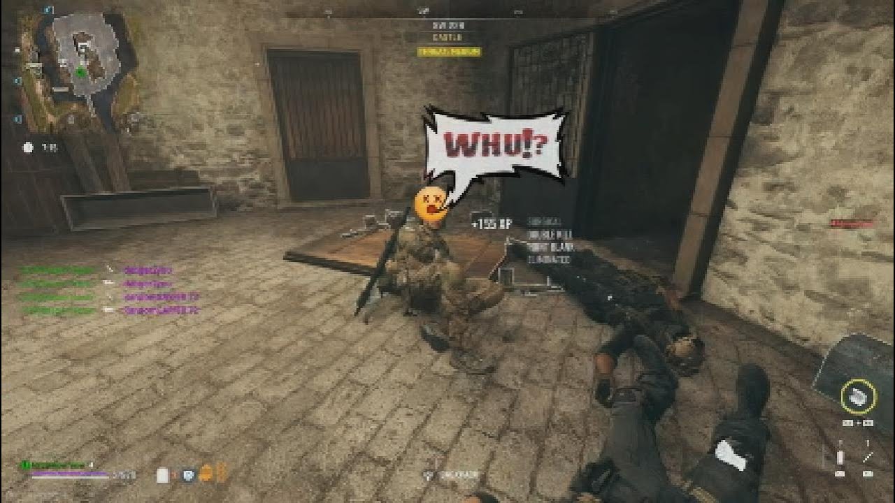 Call of Duty DMZ throwing knive surprise