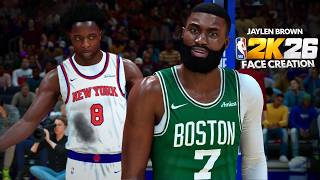 Jaylen Brown Nba 2K26 Best Face Creation