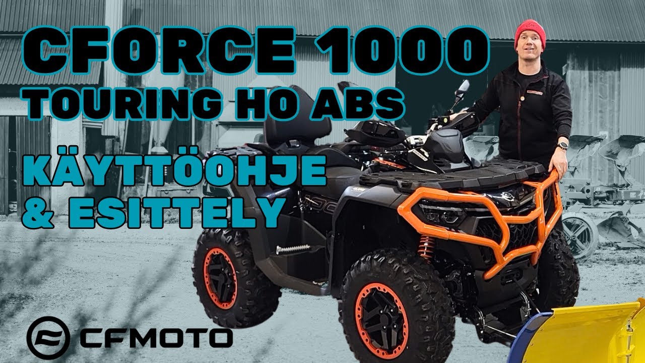 CFMOTO CFORCE 1000 HO ABS GEN3 | Käyttöohje & esittely