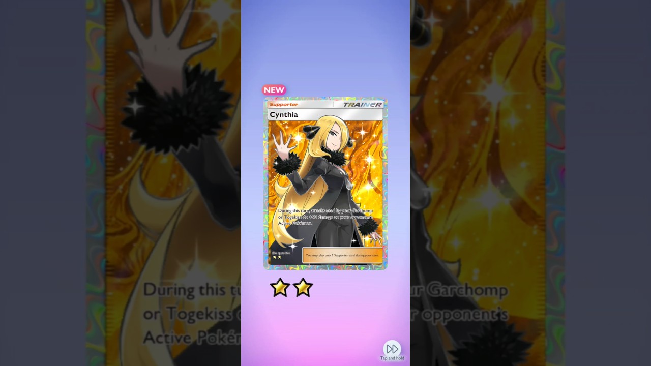 CYNTHIA & INFERNAPE EX!! SPACE TIME SMACKDOWN BOOSTERPACK!!