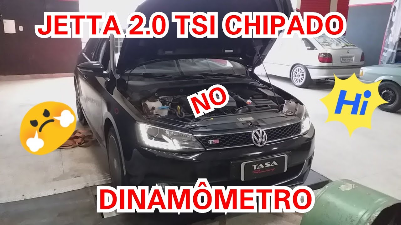 TESTAMOS NO DINAMÔMETRO JETTA 2.0 TSI COM CHIP vw arteon