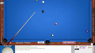 8ball practice on Flash Pool Game 60fps screenshot 2