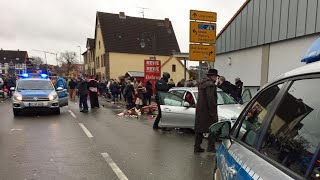 Autofahrer in Volkmarsen absichtlich in Rosenmontagszug gerast | hessenschau