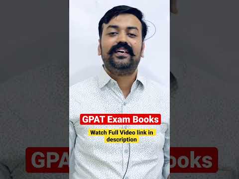 GPAT Exam Books