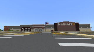Minecraft: City Of Evansburg - Episode 17 - Walmart Supercenter - Part 1 (Speed Build)