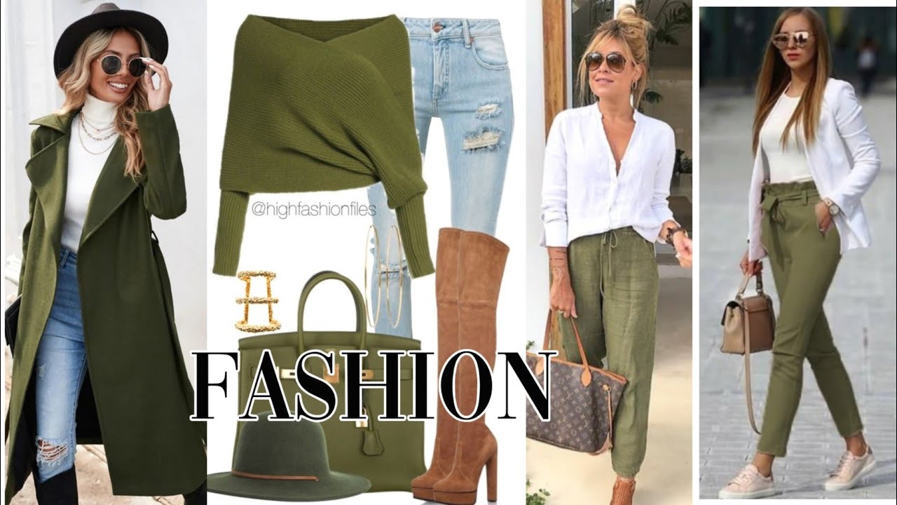 Color que combine con verde militar