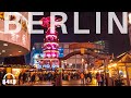 Berlin Christmas markets in Alexanderplatz 4K 2021 Berlin Nightlife walk