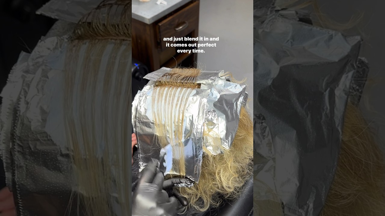 Seamless Gray Coverage & Highlights Technique | Guide