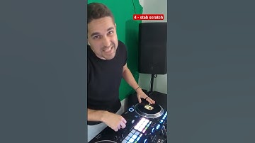 Thumbnail of 4 EASY scratches to learn now. #dj #scratchdj #pioneerddjrev7