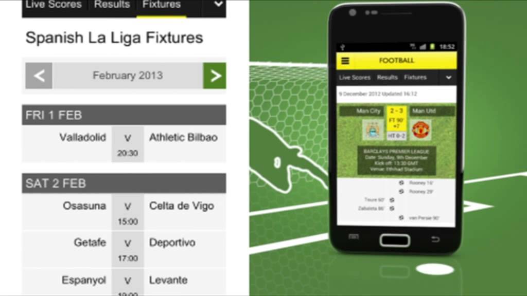 BBC SPORT APP FOR ANDROID