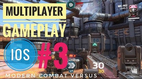 Modern combat versus beta multiplayer gameplay #3 iOS