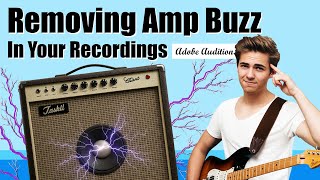 How to Remove Amp Noise or Background Noise from Your Recording Using Software (Adobe Audition)