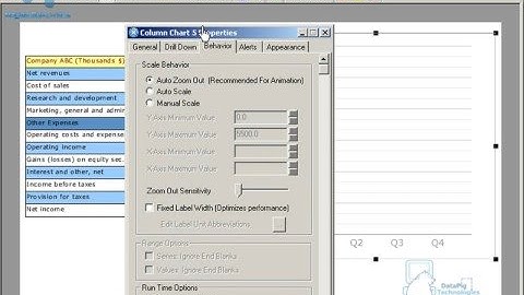 Understanding Scale Behavior in Xcelsius - www.MyXcelsius.com