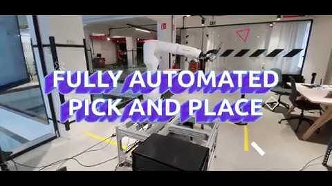 Automatic Pick and Place with Object Detection and KUKA