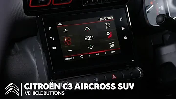 Does the Citroen C3 Aircross have sat nav?