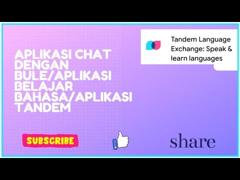 Aplikasi Chat dengan Bule/Aplikasi Belajar Bahasa/Review Aplikasi Tandem