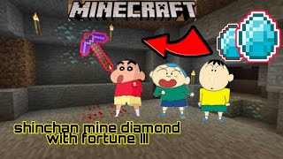 Shinchan mine diamonds with *FORTUNE 3* |shinchan bow masao | jagrit goswami | by xyz gamxr