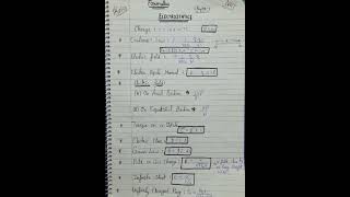 ELECTROSTATICS all important Formulas #neet2024 #aiims