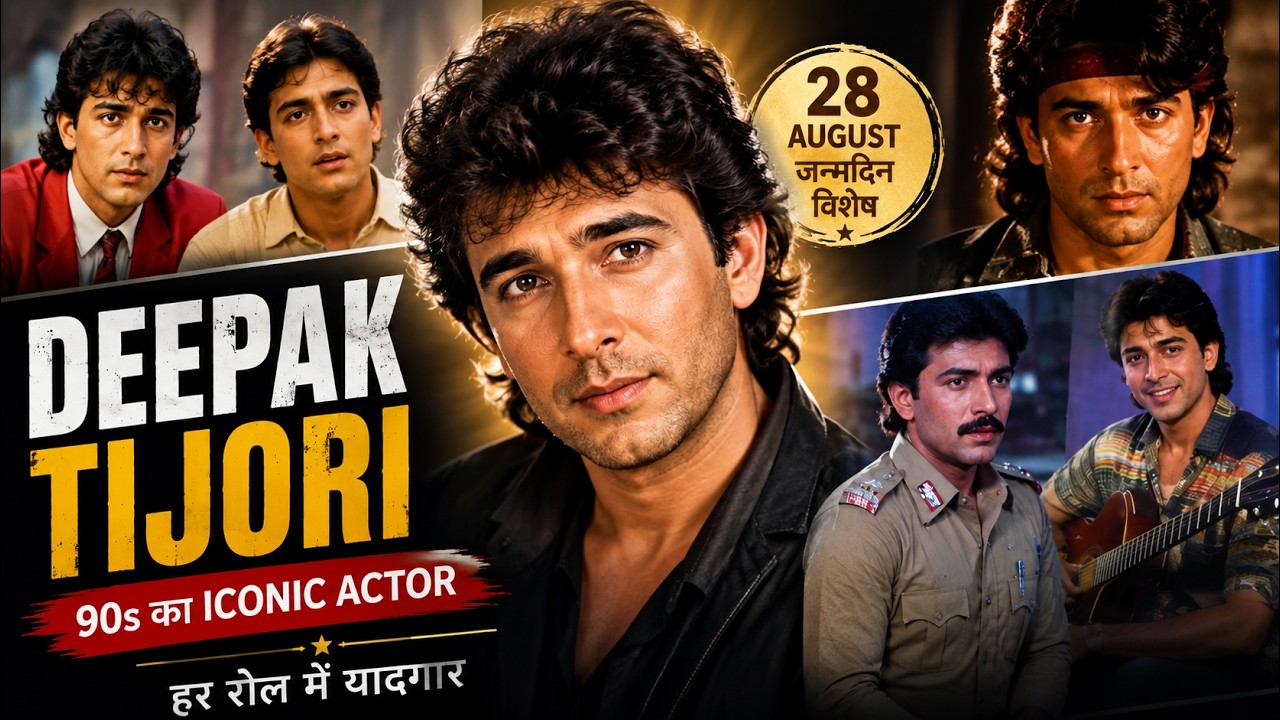 Deepak Tijori की पूरी कहानी | 90s का Iconic Actor क्यों बना Hero का दोस्त | Biography & Untold Story