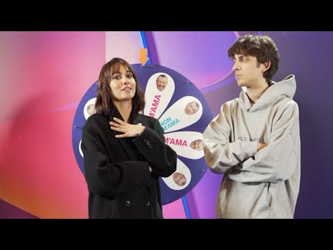 Sangiovanni e Aitana giocano al M'AMA non M'AMA - Festival di Sanremo 2024