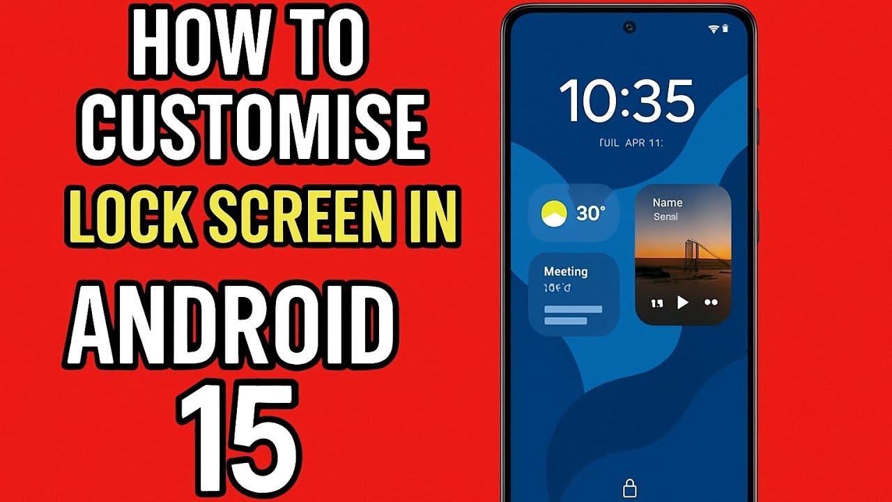 Android 15 Lock Screen Customization | Hidden Features & Pro Tips ...