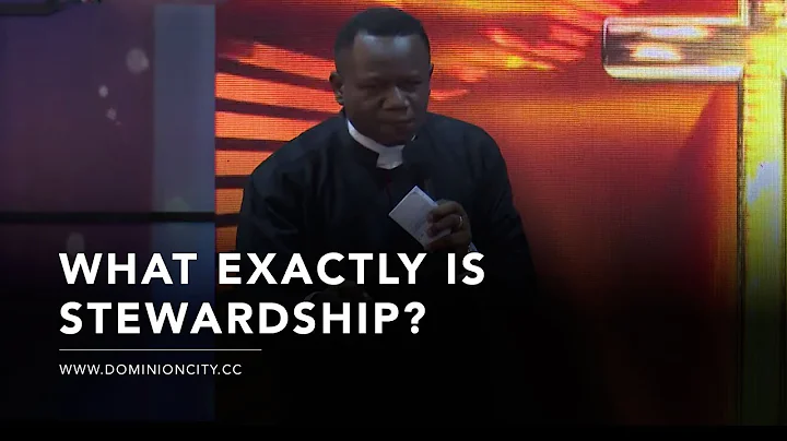 What Exactly Is Stewardship? | Pastors David Ogbue...