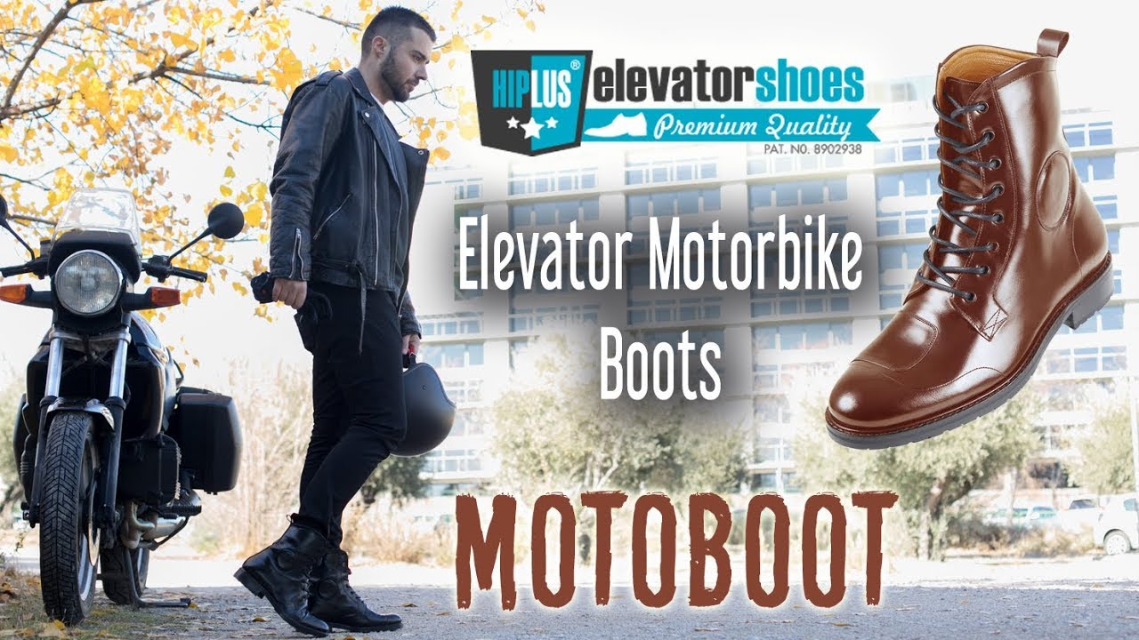 elevator boots motorcycle