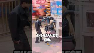 The happiest girl