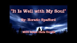 Miniatura de "It Is Well with My Soul - Horatio Spafford"