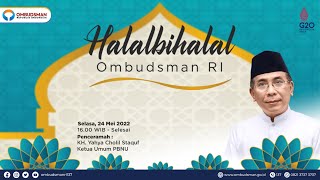 Halal Bihalal Ombudsman RI Tahun 2022