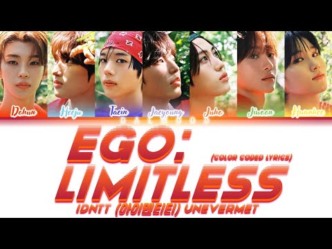 idntt (아이덴티티) unevermet - EGO : Limitless [Color Coded Lyrics Han|Rom|Eng]