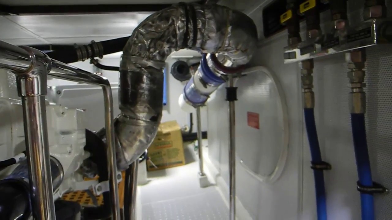 John Deere in the engine room