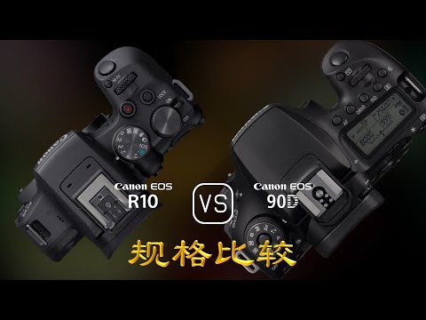 Canon EOS R10 与 Canon EOS 90D 的规格比较 - YouTube