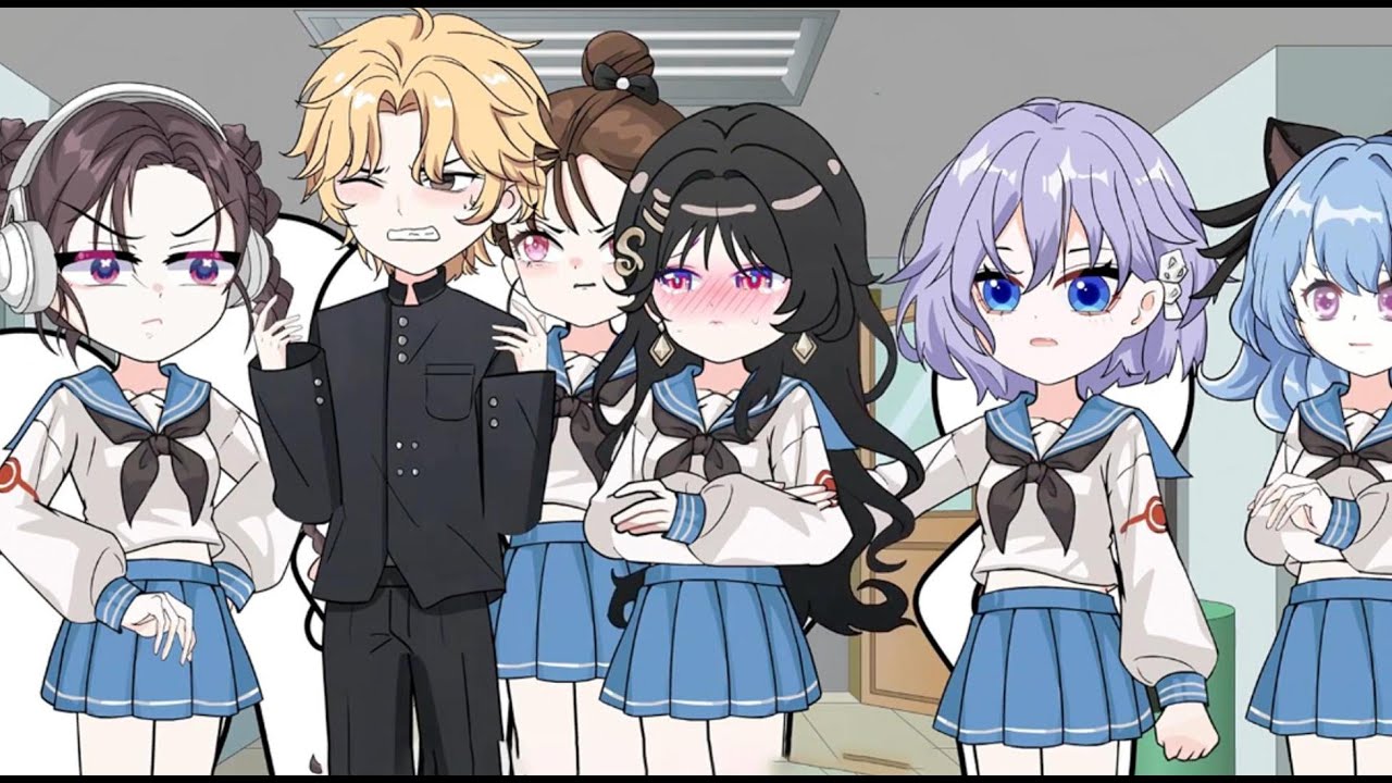 全校唾弃的丑女土包子，校花却争着抢着和她做朋友，只因厚重眼镜下的逆天颜值被校花发现，校花害怕她抢走男主，故意接近她设计一场火灾毁了她一生！#沙雕动画