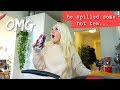 he spilled some hot tea | vlogmas day 5