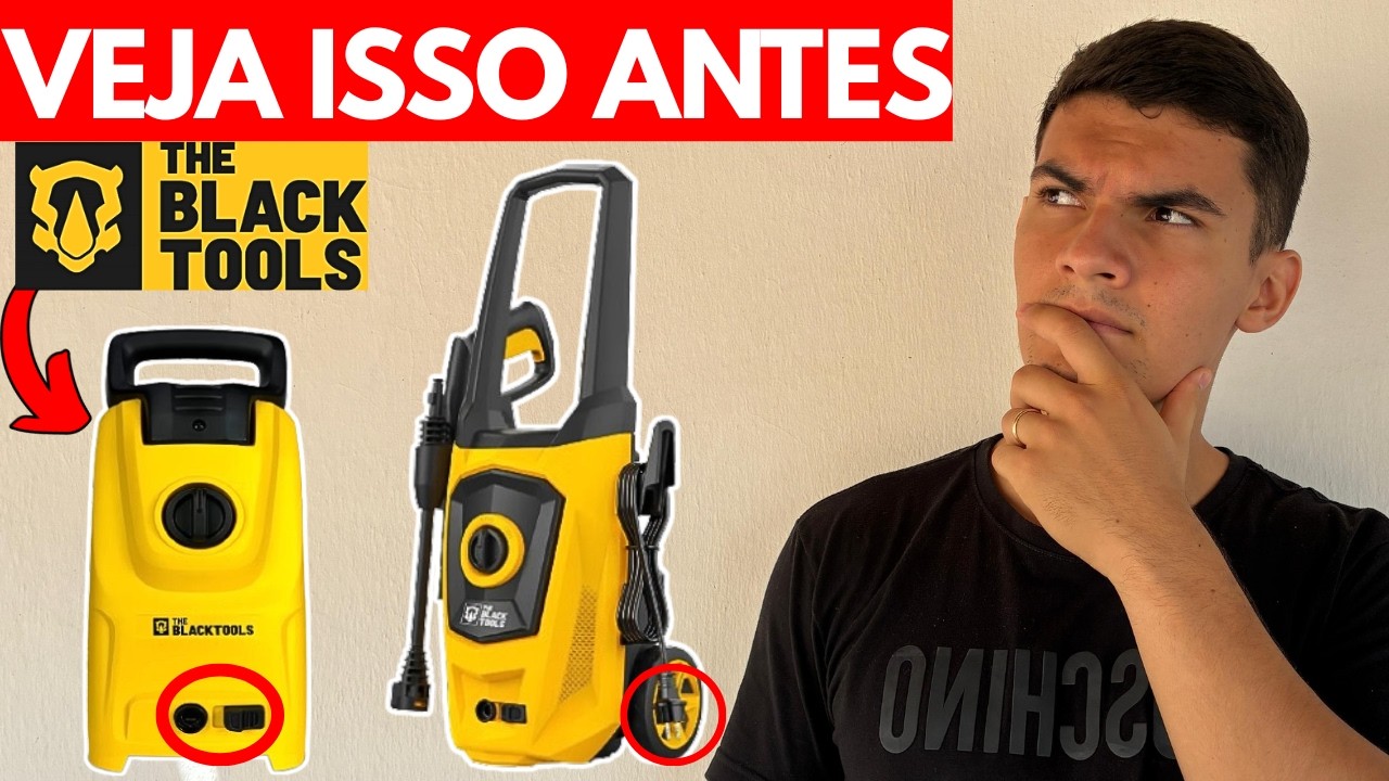 Lavadoras de Alta Pressão The Black Tools Valem a Pena? São Boas? ASSISTA ANTES DE COMPRAR!