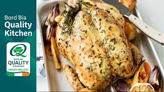 Roast Chicken With Herby Butter