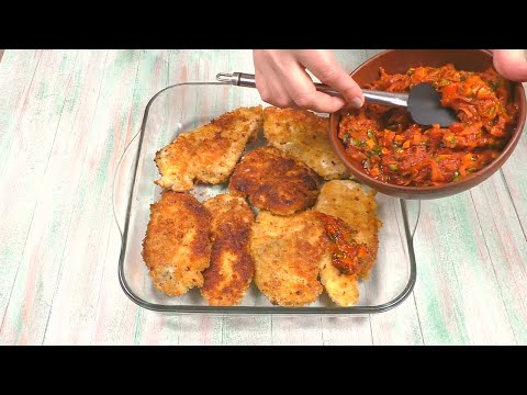 РЕЦЕПТ куриного филе для тех, кому некогда долго ГОТОВИТЬ Самая вкусная и нежная куриная грудка