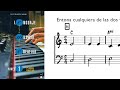 Ejercicio de entonación nivel 1/1-6 (backing track)