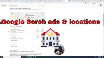 Google Search ads and location extensions