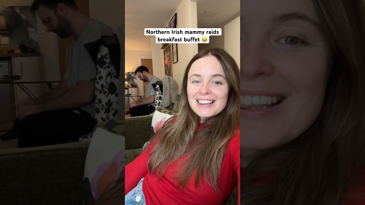 N.Irish mammy raids breakfast buffet 😂