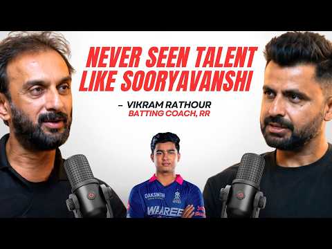 Vikram Rathour: "I've Never Seen Talent Like Vaibhav Sooryavanshi After Sachin Tendulkar" | Podcast