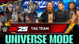 OG Bloodline vs Wyatt Sicks | Full 6-Man Tag Match | WWE 2K25