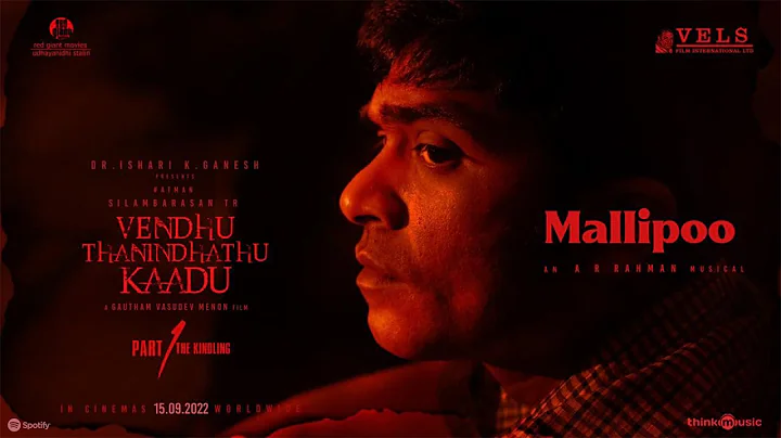 Mallipoo Lyric Video | VTK | Silambarasan TR | Gau...