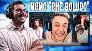 Italiano reacciona a Momo reaccionando a Che Boludo