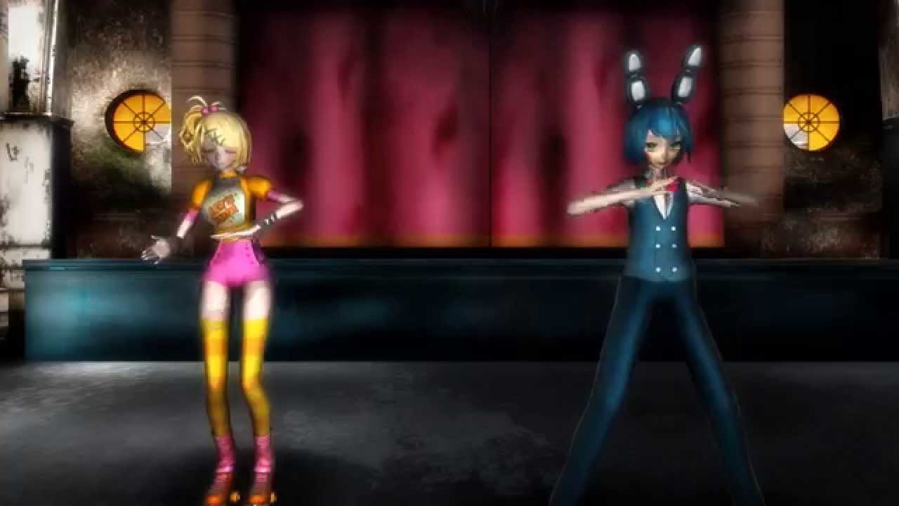 [MMD FNaF] Trick and Treat (Toy Chica and Toy Bonnie)