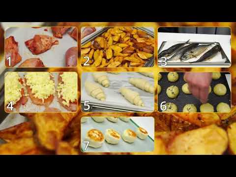 ПАРОКОНВЕКТОМАТ FAGOR БОЙЛЕРНИЙ ADVANCE IKORE НА 6 РІВНІВ GN1/1 APW-061-E R LW S, відео 1