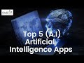 Top 5 Artificial Intelligence Apps (A.I Apps 2021) #shorts #ytshorts