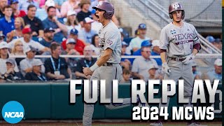 Texas A&M vs. Kentucky: 2024 Men's College World Series (June 17) | FULL REPLAY
